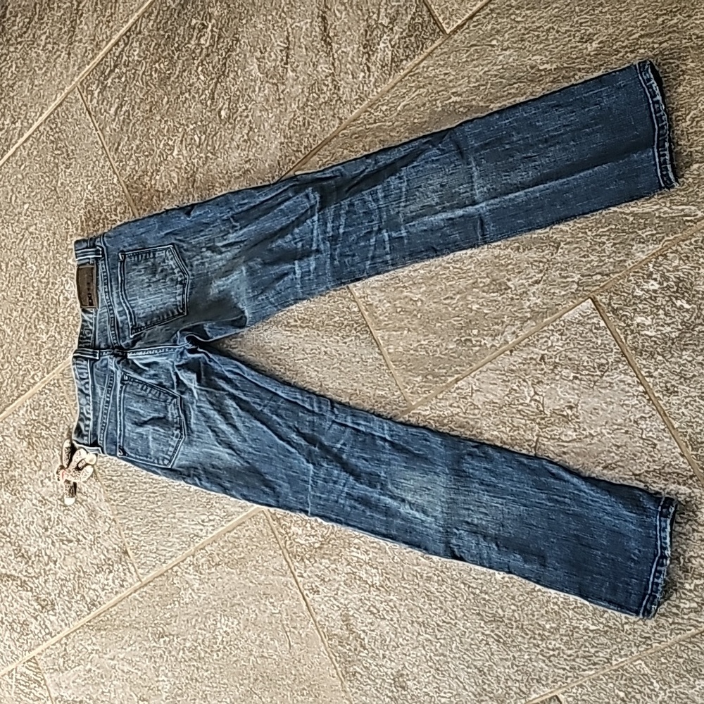 EXPRESS Slim Fit Skinny Leg ROCCO jeans size 28x32 - Picture 5 of 7